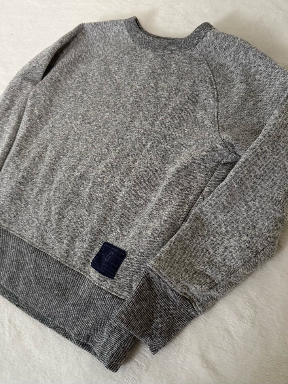 Gap Kids Lived-In Sweatshirt Boys S Gray Athletic Dept 1969 Discontinued